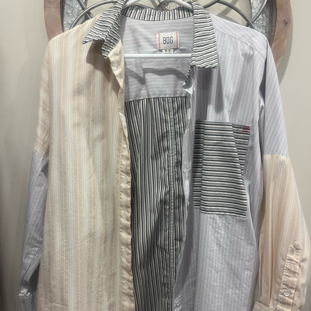 BDG women’s  Striped Multi-Color Shirt